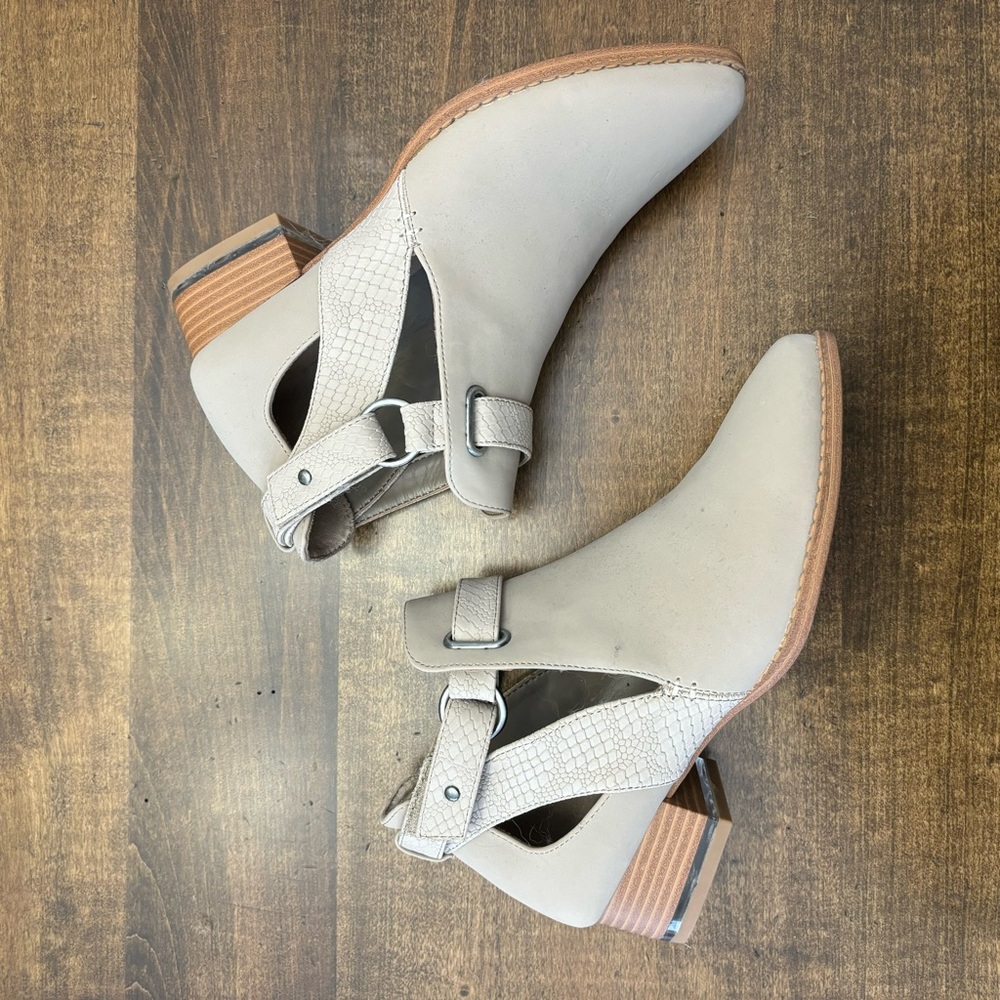 Call It Spring Beige Ankle Booties - Picture 8 of 13